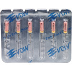 C-Pilot, Gyökércsatorna reszelő (kézzel), Fogantyú - műanyag ISO 6 sterilen csomagolva, röntgenopák, Nemesacél, 25 mm, 6 darab