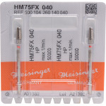 HM-Fräser, (frézer), 75FX, ISO 040, HP, 2 darab