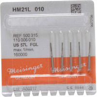 HM-Bohrer 21L, fúró, ISO 010, FGL, 5 darab