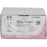 VICRYL™ RAPIDE - 36 darabos csomag, ungefärbt, 45 cm, FS2, USP 5-0, Stärke 1 - V2910H VICRYL™ RAPIDE - 36 darabos csomag, ungefärbt, 45 cm, FS2, USP 5-0, Stärke 1 - V2910H