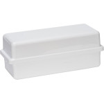 Spender für Patientenumhänge - 1 db, Wandspender fehér mit verstärkter Rückwand - 23435