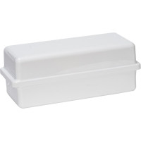 Spender für Patientenumhänge - 1 db, Wandspender fehér mit verstärkter Rückwand - 23435