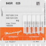 Diamanten 845R, gyémántcsiszoló, kék, ISO 025, FG, 5 darab
