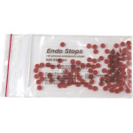 Endo stops, (3,5 x 1 mm), piros, Szilikon, 100 darab