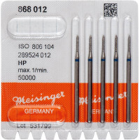 Diamanten 868, gyémántcsiszoló, kék, ISO 012, HP, 5 darab