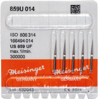 Diamanten 859, gyémántcsiszoló, fehér, ISO 014, FG, 5 darab