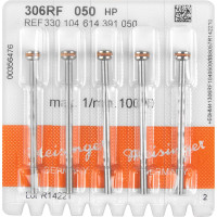 Mandrell (306) (ISO 50), Kézidarab (HP, Ø 2,35 mm, ISO 104) ISO 50, Nemesacél, 5 darab