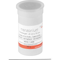MENZANIUM® Drahtstangen Packung 500 g Drahtstangen Ø 75 mm, Stärke 0,6 mm, federhart