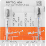 HM-Fräser, (frézer), 75Q, ISO 060, HP, 2 darab