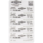 Diamant FG 535, gyémántcsiszoló, ISO 009, 5 darab Diamant FG 535, gyémántcsiszoló, ISO 009, 5 darab