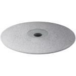 Ecoceram (18), Polírozó (Kerámia), szereletlen ISO 180 Lencse, durva, Szilíciumkarbid- Szilikon, 3 mm, 100 darab