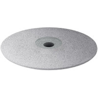 Ecoceram (18), Polírozó (Kerámia), szereletlen ISO 180 Lencse, durva, Szilíciumkarbid- Szilikon, 3 mm, 100 darab