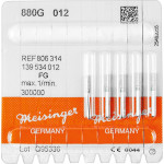 Diamanten 880, gyémántcsiszoló, zöld, ISO 012, FG, 5 darab