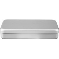 ALUMINIUM BOX leer - 1 db, silber, 18 x 9 x 3 cm - PN180016-1