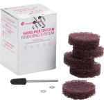 Sofreliner Tough S Finishing Set - Set 1 Polierspitze schwarz, 5 Polierscheiben, 2 Unterlegscheiben - 23431