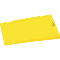 Fedél, sárga, 2, 1 darab