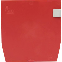 MASTERspace, 10-es csomag, Steckplatten feueropal piros