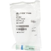 IPS e.max (Press) (High Translucency) (Bleach) (2), Kerámia-Pellet (Préskerámia), Üvegkerámia, 3 g, 5x1 darab