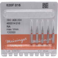 Diamanten 820, gyémántcsiszoló, piros, ISO 016, HP, 5 darab