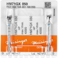 HM-Fräser, (frézer), 71GX, kék, ISO 050, HP, 2 darab