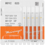 Diamanten 801, gyémántcsiszoló, sárga, ISO 023, HP, 5 darab