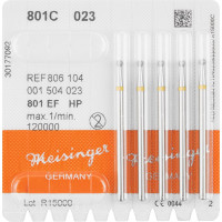 Diamanten 801, gyémántcsiszoló, sárga, ISO 023, HP, 5 darab