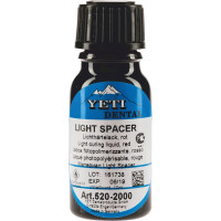 LIGHT Spacer, Csonklakk, Fiola, piros, 10 ml, 1 darab