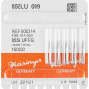 Diamanten 855, gyémántcsiszoló, zöld, ISO 016, FG, 5 darab