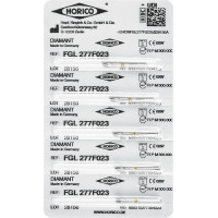 Diamanten FG, gyémántcsiszoló, FGL277F023-5, 5 darab Diamanten FG, gyémántcsiszoló, FGL277F023-5, 5 darab