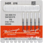 Diamanten 845R, gyémántcsiszoló, kék, ISO 016, FG, 5 darab