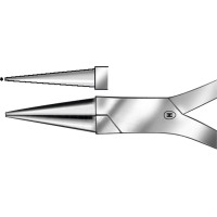 Rundzängchen, 1 darab, HSL 494-12, 120 mm
