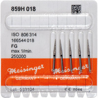 Diamanten 859 Packung 5 Diamanten, fekete ISO 018, FG