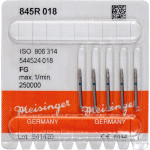 Diamanten 845R, gyémántcsiszoló, kék, ISO 018, FG, 5 darab