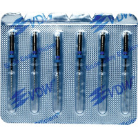 FlexMaster® gyökércsatorna tágító, 25 mm, Taper.04 ISO 030, 6 darab