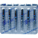 FlexMaster® gyökércsatorna tágító, 25 mm, Taper.06 ISO 025, 6 darab