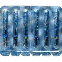 FlexMaster® gyökércsatorna tágító, 25 mm, Taper.06 ISO 020-030, 6 darab