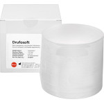 Drufosoft, (Transparent), (2,00 x 120 mm), Mélyhúzó fólia (Fogvédő), átlátszó, kerek, 50 darab