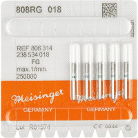 Diamant 808R, gyémántcsiszoló, zöld, ISO 018, FG, 5 darab