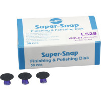 Super-Snap® - utántöltő csomag 50 Scheiben, lila, Körnung mittel, Beschichtung beidseitig - L528