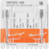 Z5 (79) (Meigrit), Labor frézer (Speciálfogazás), Kézidarab (HP, Ø 2,35 mm, ISO 104, 44,5 mm) ISO 40 Szilánkfogazás, Szilánkfogazás, Keményfém, 2 darab