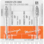 Z5 (251) (Meigrit), Labor frézer (Speciálfogazás), Kézidarab (HP, Ø 2,35 mm, ISO 104, 44,5 mm) ISO 60 Szilánkfogazás, Szilánkfogazás, Keményfém, 2 darab