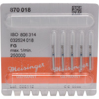 Diamanten 870, gyémántcsiszoló, kék, ISO 018, FG, 5 darab