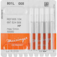 Diamanten 801L, gyémántcsiszoló, kék, ISO 008, HP, 5 darab