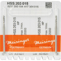 Spiralbohrer HSS 203, fúró, ISO 015, HP, 2 darab