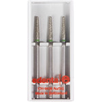 Diamanten 6856, gyémántcsiszoló, zöld, ISO 023, HP, 3 darab