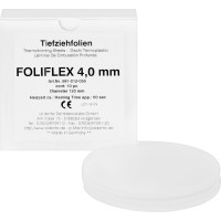 Foliflex (N) (4,0 x 120 mm), Mélyhúzó fólia, átlátszó, kerek, 10 darab
