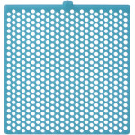 GEO Wachsretentionen Packung 20 Rundlochgitter, türkis