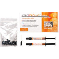 smartseal & loc (F), Barázdazáró, fecskendők, hidrofil, opák, Kompozit, 1,5 g, 2x1 darab