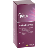 Paladon (65), Fogsor-műanyag, rózsaszín, erezett, Melegkötő műanyag, 1 kg, 1 darab