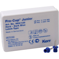 Pro-Cup Junior, polírozó, kemény, sötétkék, Latch-Type, 120 darab